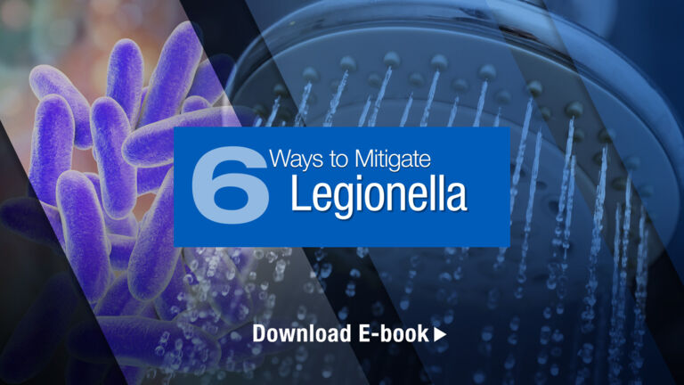 6 Ways to mitigate legionella ebook